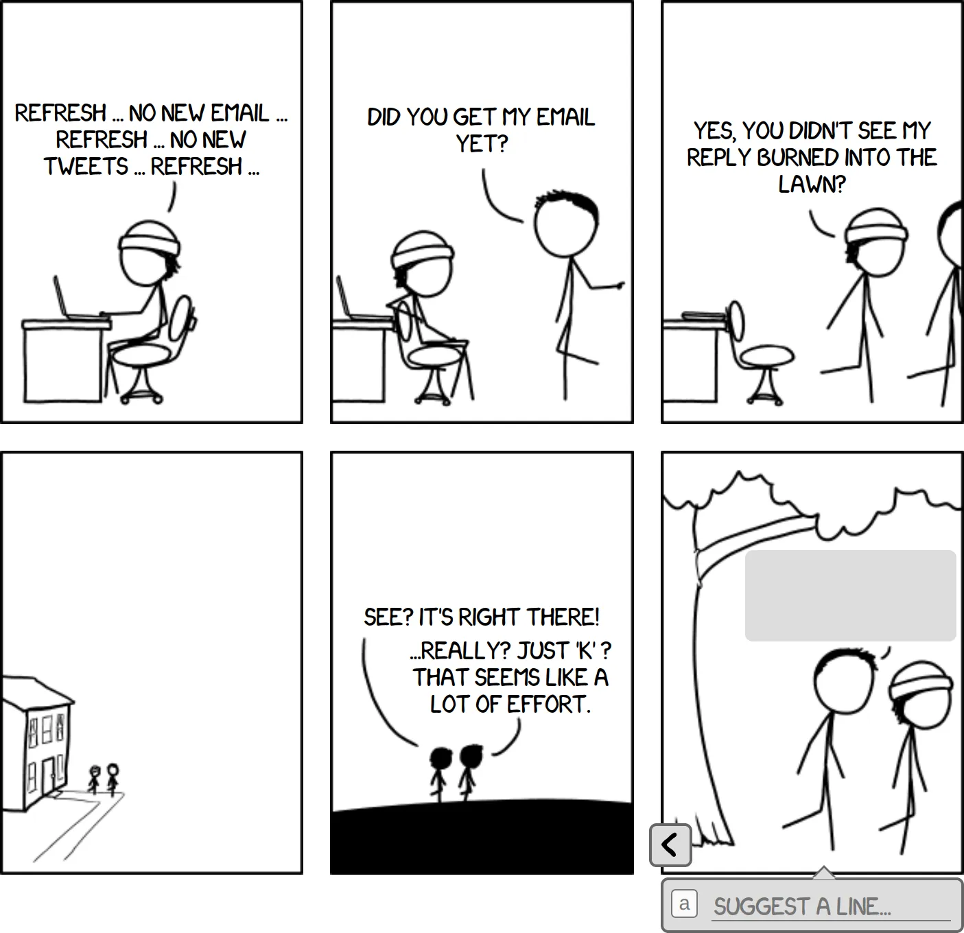 Screenshot of comic #1350, "Lorenz"